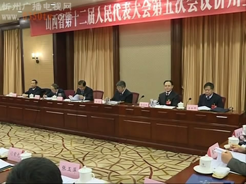 我市代表团举行全团会议 审议省人大常委会和省“法检两院”工作报告