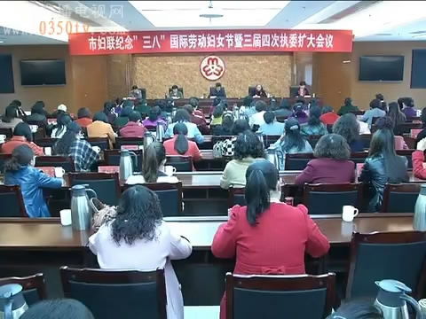 市妇联召开纪念“三八”国际劳动妇女节暨三届四次执委扩大会议