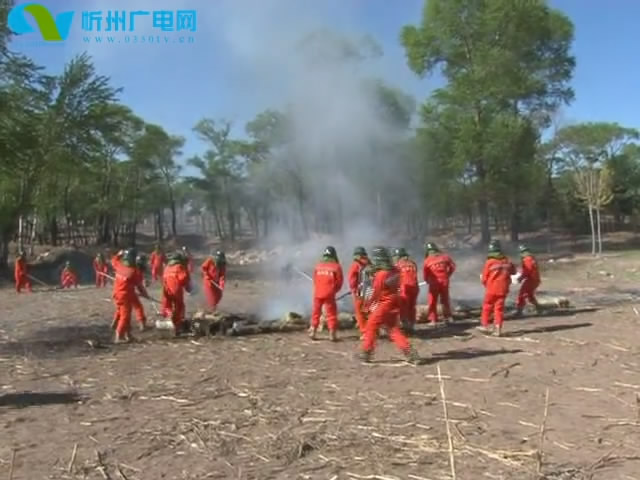 市领导在原平现场观摩常备民兵应急分队演练