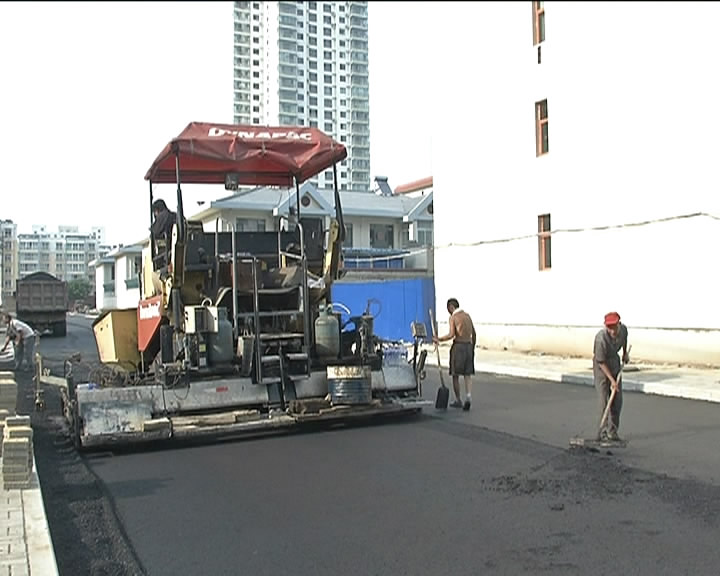 利民西街北八巷北延道路施工全部完成