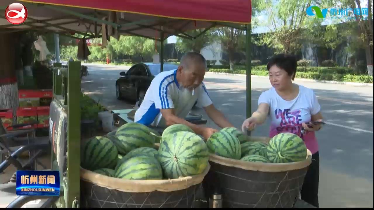 忻府区奇村镇：千亩西瓜富“硒”又富农​