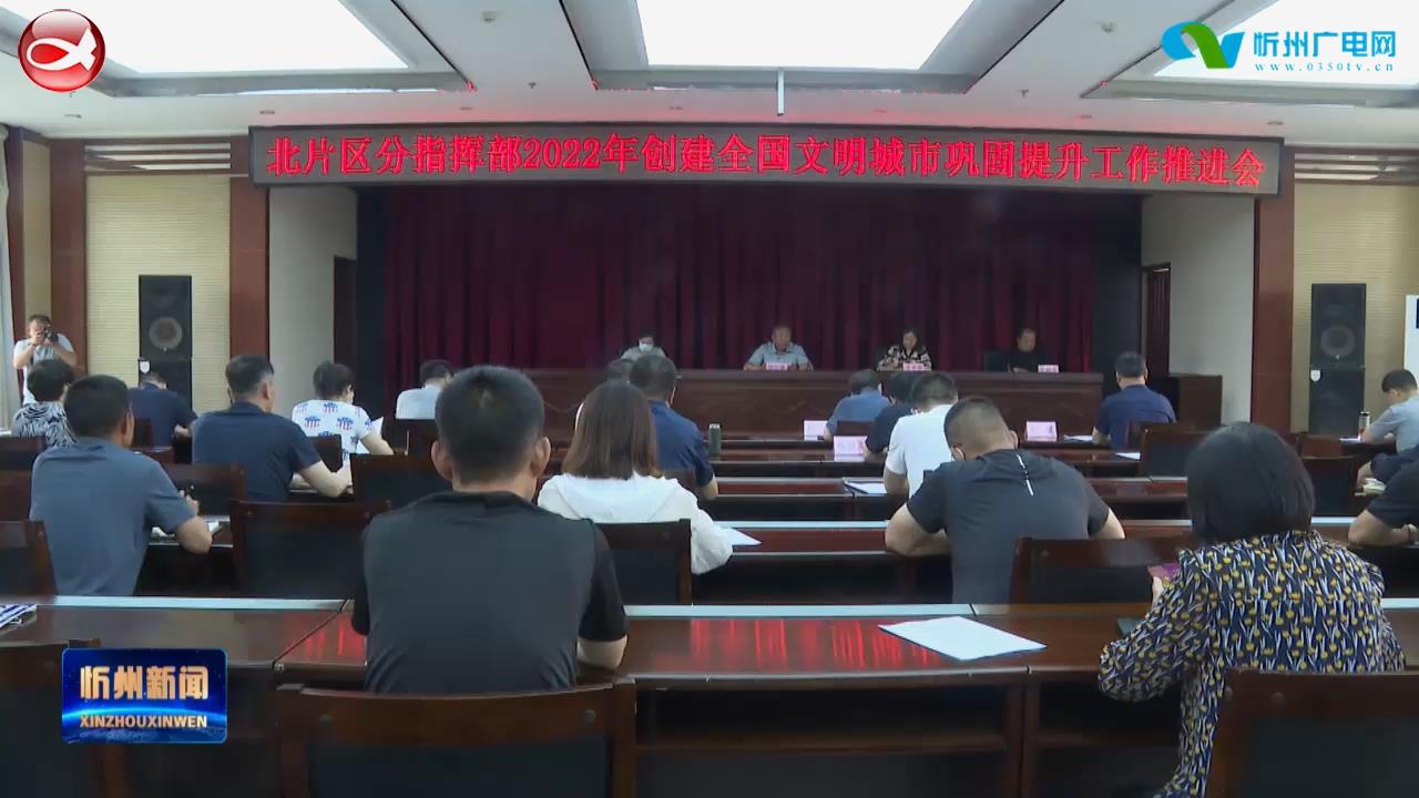 北片区召开全国文明城市巩固提升工作推进大会​