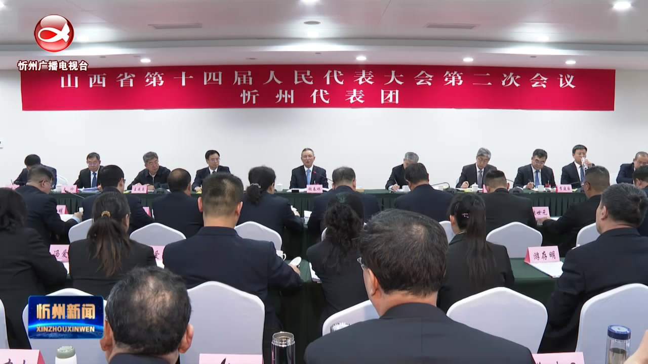 来自省两会的专栏报道：出席省十四届人大二次会议的忻州代表团审议省政府工作报告