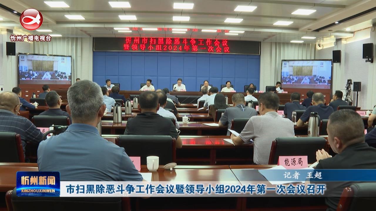 市扫黑除恶斗争工作会议暨领导小组2024年第一次会议召开​