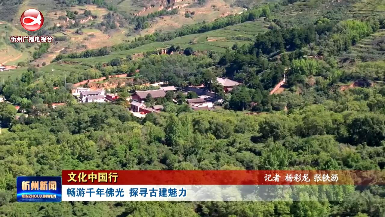 【文化中国行】畅游千年佛光　探寻古建魅力 